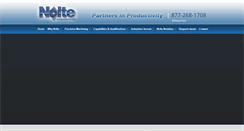 Desktop Screenshot of nolteprecise.com